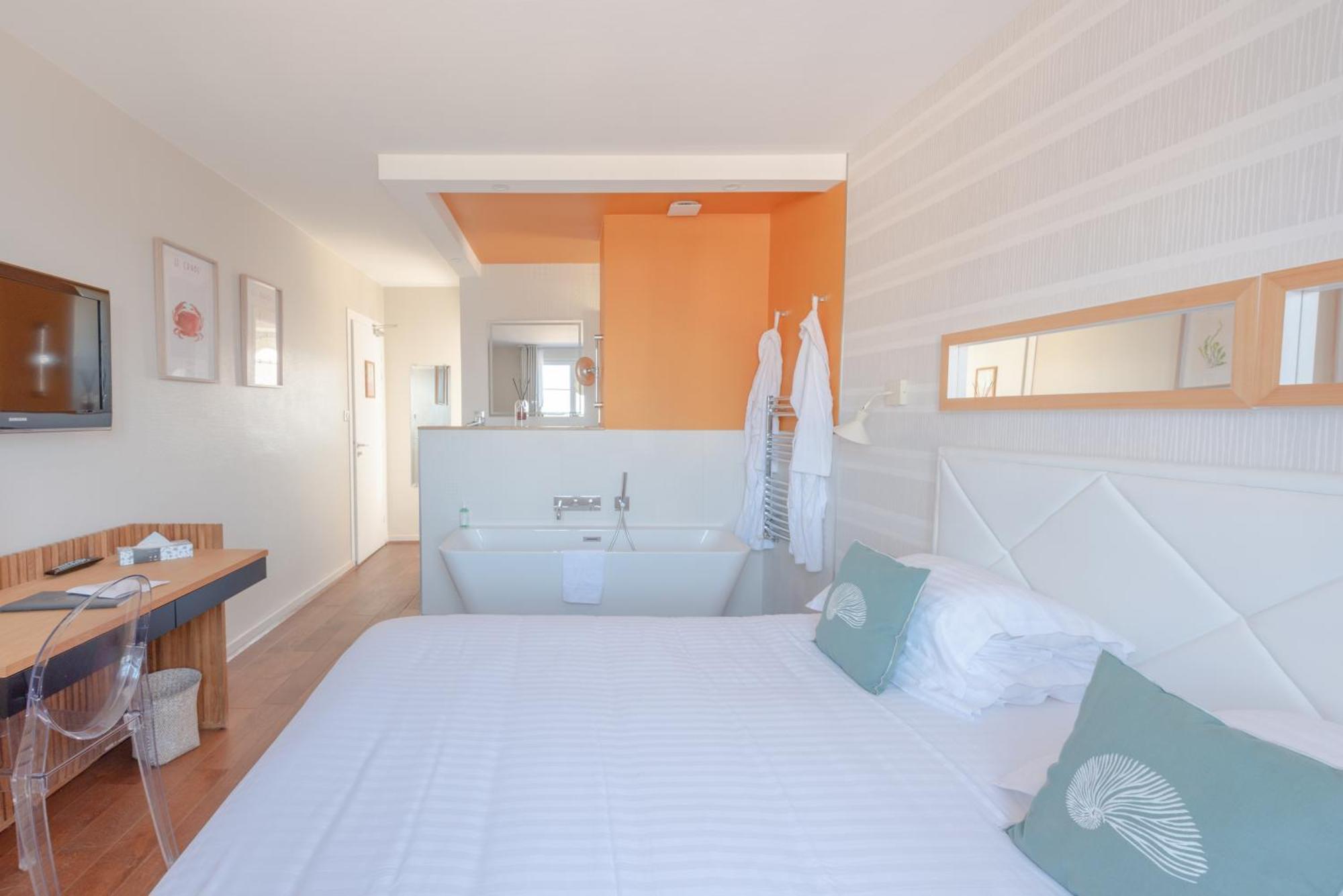 Hotel La Baie Des Anges Spa Marin Landéda Zewnętrze zdjęcie